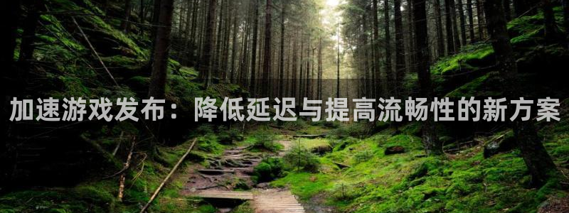 pp电子官网登录注册：加速游戏发布：降低延迟与提高流畅性的新方案